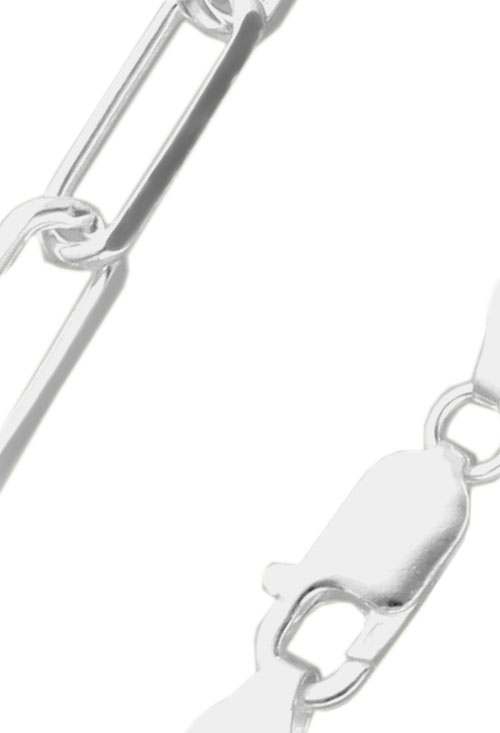 cadena plata eslabones macizos de 50 cm de largo foto detalle cierre para parrilla web el rubi joyeros