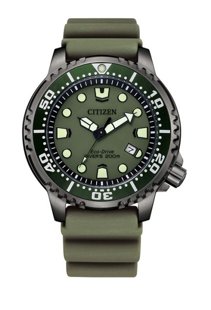 Reloj buceo Promaster Citizen Eco Drive Aqualand acero BN0157-11X