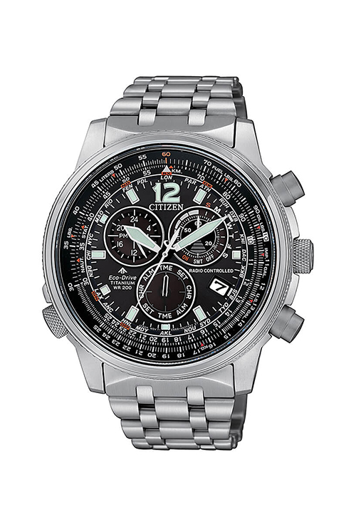 Reloj Citizen Crono Pilot Eco-Drive Radio controlado CB5850-80E