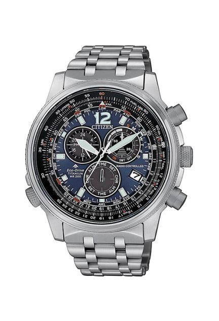 Reloj Citizen Crono Pilot Eco-Drive Radio controlado CB5850-80L