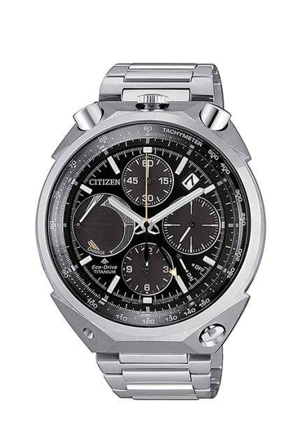 Reloj Citizen cronógrafo Eco-Drive titanio AV0080-88E
