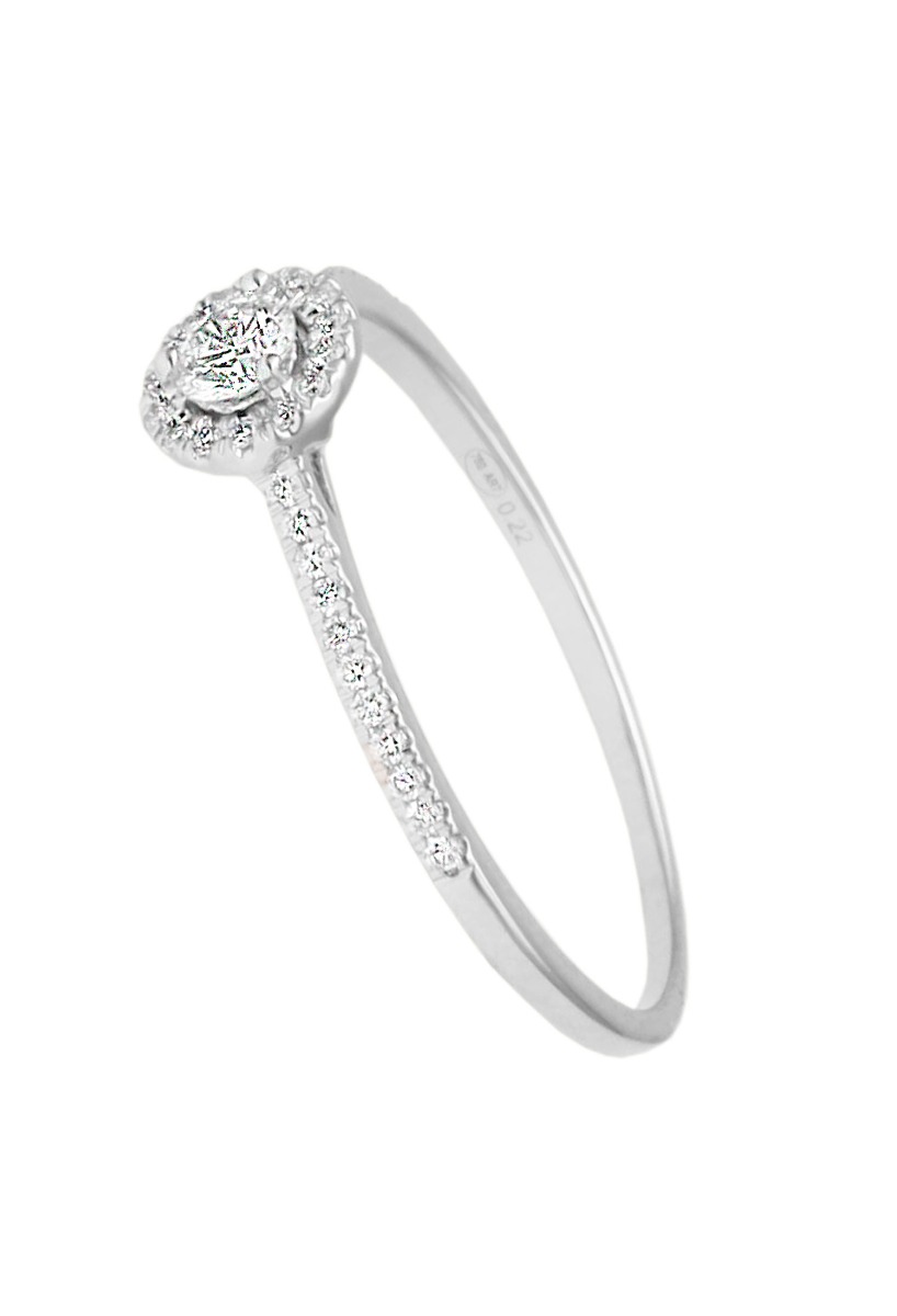 Anillo de compromiso sortija con diamantes 243_EPT-APTEP anillo compromiso modelo orla sobre brazo galeria oro blanco y diamantes foto lateral para web el rubi joyeros