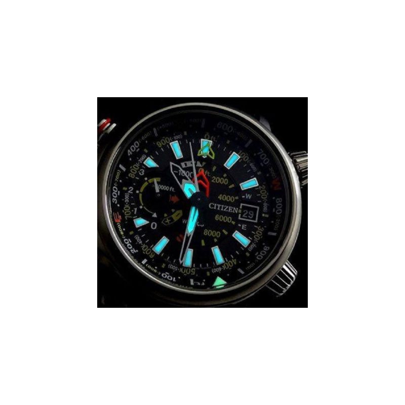 Reloj buceo Promaster Citizen Eco Drive titanio BN4021-02E Reloj buceo Promaster Citizen Eco Drive titanio BN4021-02E luminiscencia