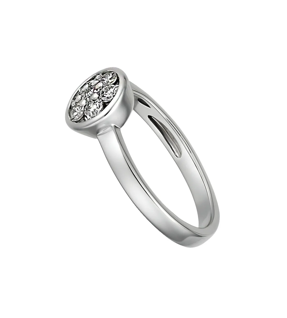 Anillo de compromiso oro blanco roseta 243_RLT-APSES anillo-de-compromiso-oro-blanco-18k-y-diamantes-243_RLT-APSES toma lateral