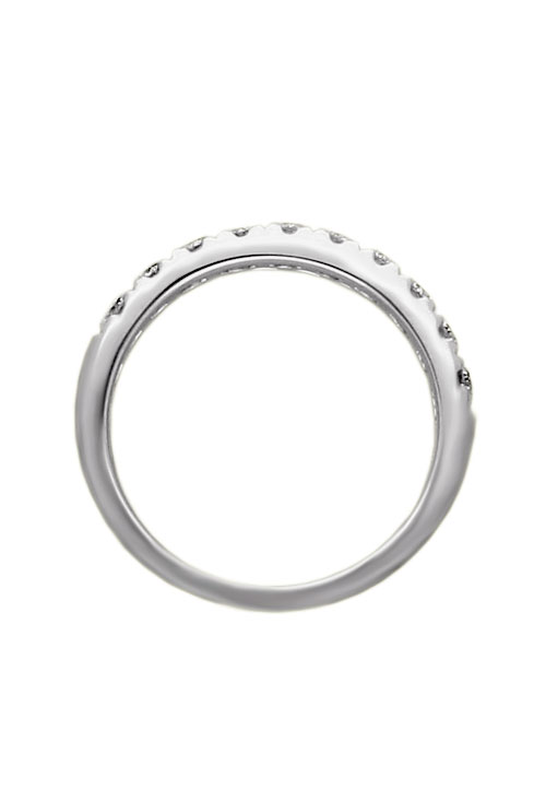 Anillo de compromiso media alianza oro blanco con diamantes 243_RLT-APHIO anillo de compromiso oro blanco 18 kilates con 10 diamantes talla brillante fotografia cenital para web