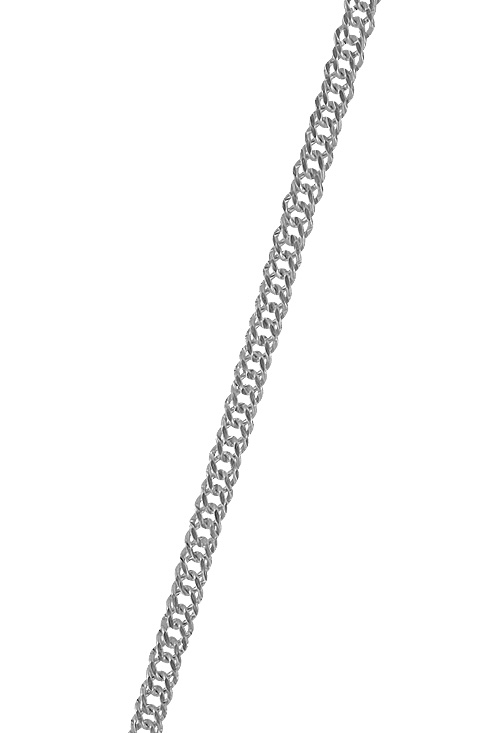 cadena de plata gargantilla de 40 cm vista tramo 234_DROMBO50-40_01
