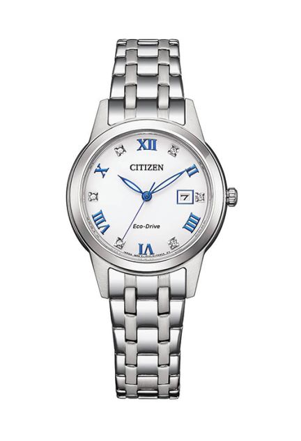 Reloj para mujer Citizen eco-drive con caja y brazalete en acero FE1240-81A