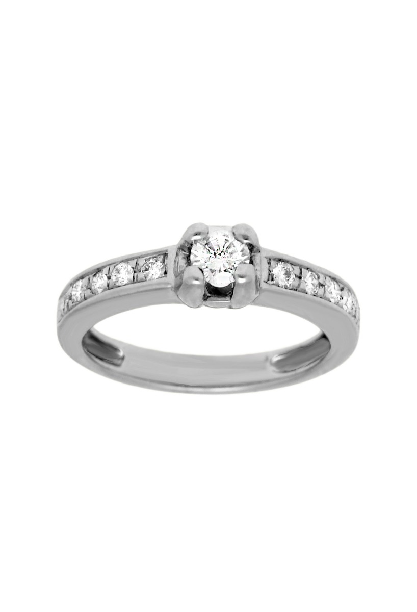 anillo compromiso oro blanco 18 kilates con diamantes fotografia para web el rubi joyeros toma principal