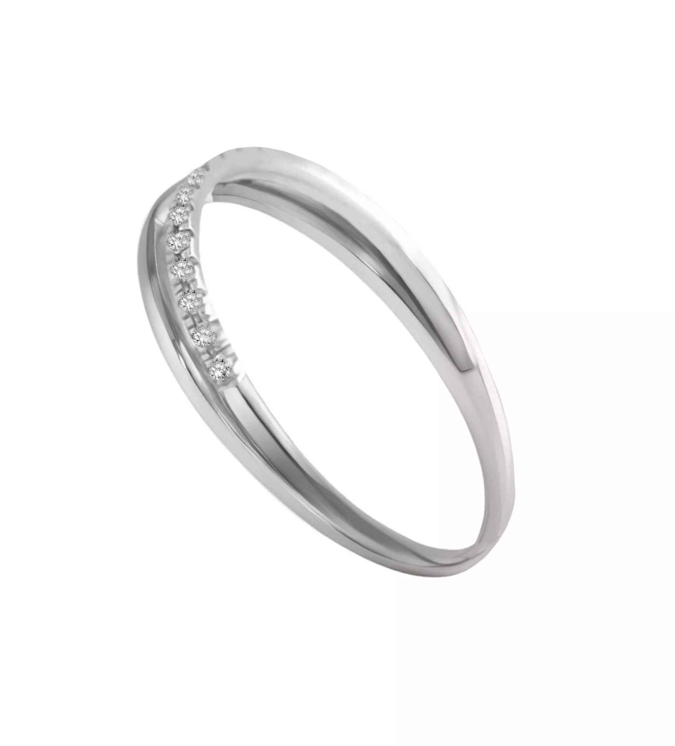 Anillo de compromiso oro blanco 18k y diamantes 030_4027B-SOR-BRI Anillo de compromiso oro blanco 18k y diamantes 030_4027B-SOR-BRI - Imagen 2