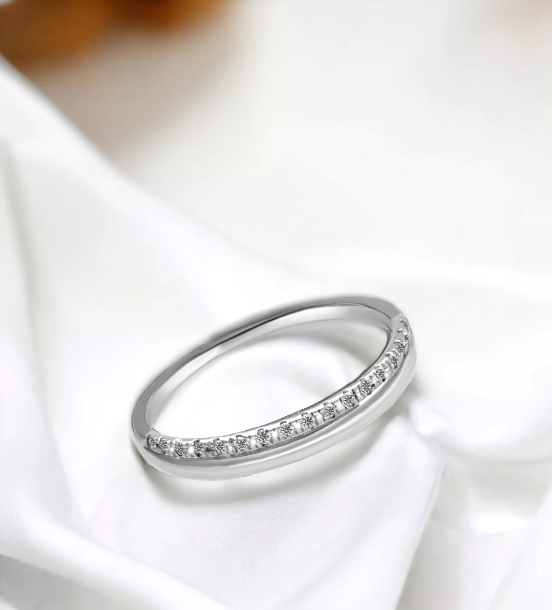 Anillo de compromiso oro blanco 18k y diamantes 030_4027B-SOR-BRI Anillo de compromiso oro blanco 18k y diamantes 030_4027B-SOR-BRI - Imagen 5