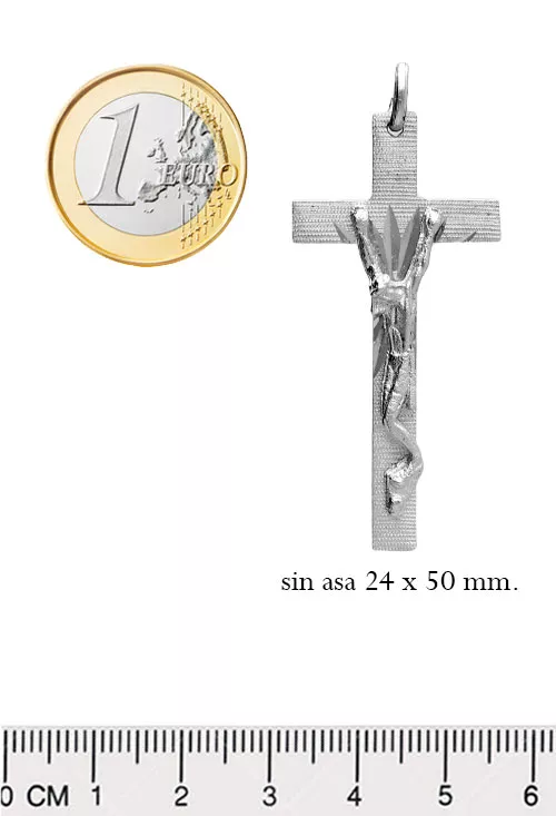 Cruz plata ley 036_XP368 cruz de plata foto medidas