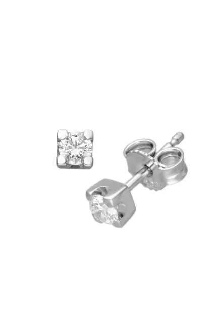 pendientes de oro blanco y diamantes foto parrilla web el rubi joyeros toma lateral sistema de presion