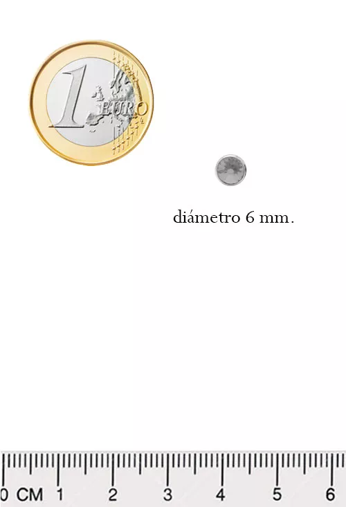 Pendientes plata chapada con cristal color rosa 273_A3331-26DT medidas