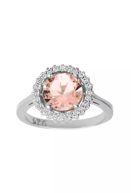 anillo plata con cuarzo y circones modelo orla vista principal para web