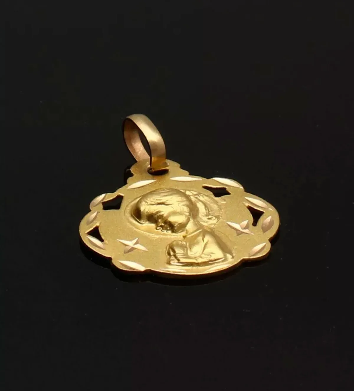 Medalla de oro Virgen Niña 036_M18294 medalla_oro_virgen_nina_036_m18294 sin retoque