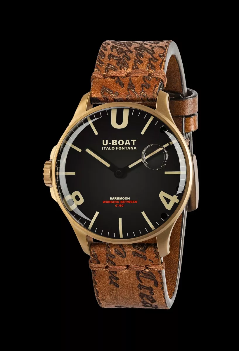 Reloj U-Boat Darkmoon con caja acero IP bronce y correa de piel 126_8467-B Reloj U-Boat Darkmoon con caja acero IP bronce y correa de piel 319_8467 fn