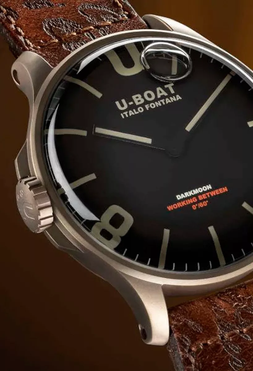Reloj U-Boat Darkmoon con caja acero IP bronce y correa de piel 126_8467-B Reloj U-Boat Darkmoon con caja acero IP bronce y correa de piel 319_8467 detalle