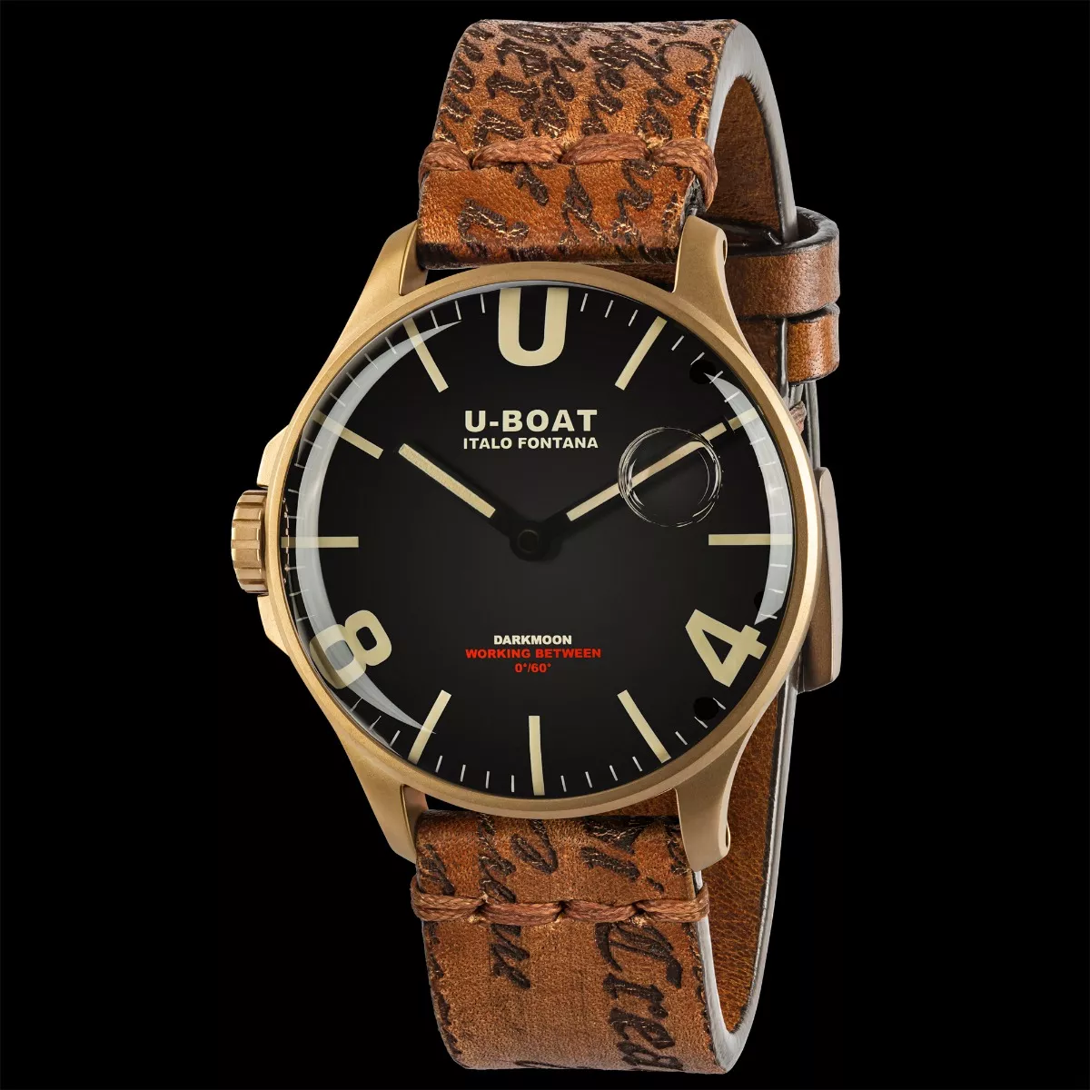 Reloj U-Boat Darkmoon con caja acero IP bronce y correa de piel 126_8467-B Reloj U-Boat Darkmoon con caja acero IP bronce y correa de piel 319_8467 fng