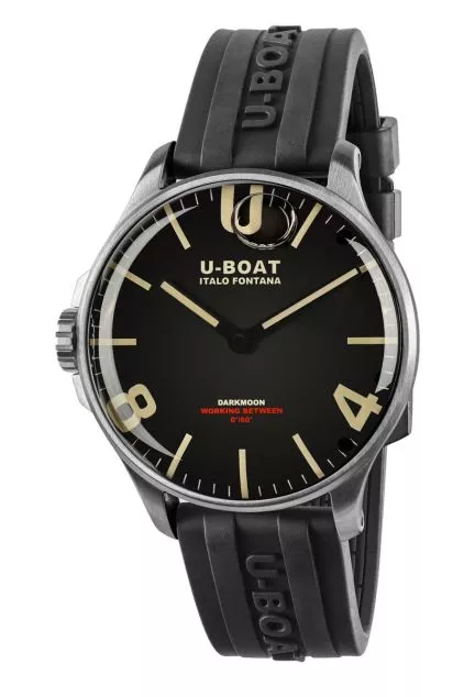Reloj U-Boat Darkmoon con caja acero y correa caucho 319_8463