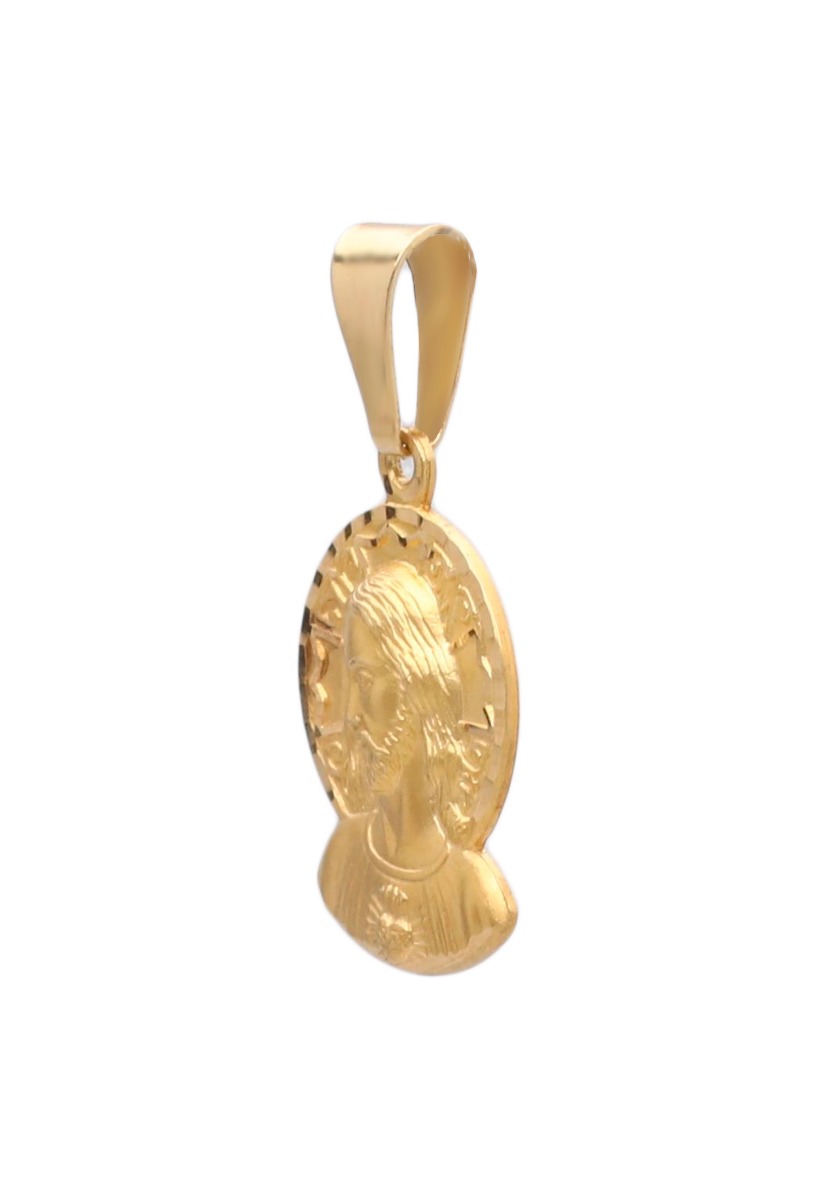 Medalla de oro 18 ktes Sagrado Corazón 002_8563CG lado