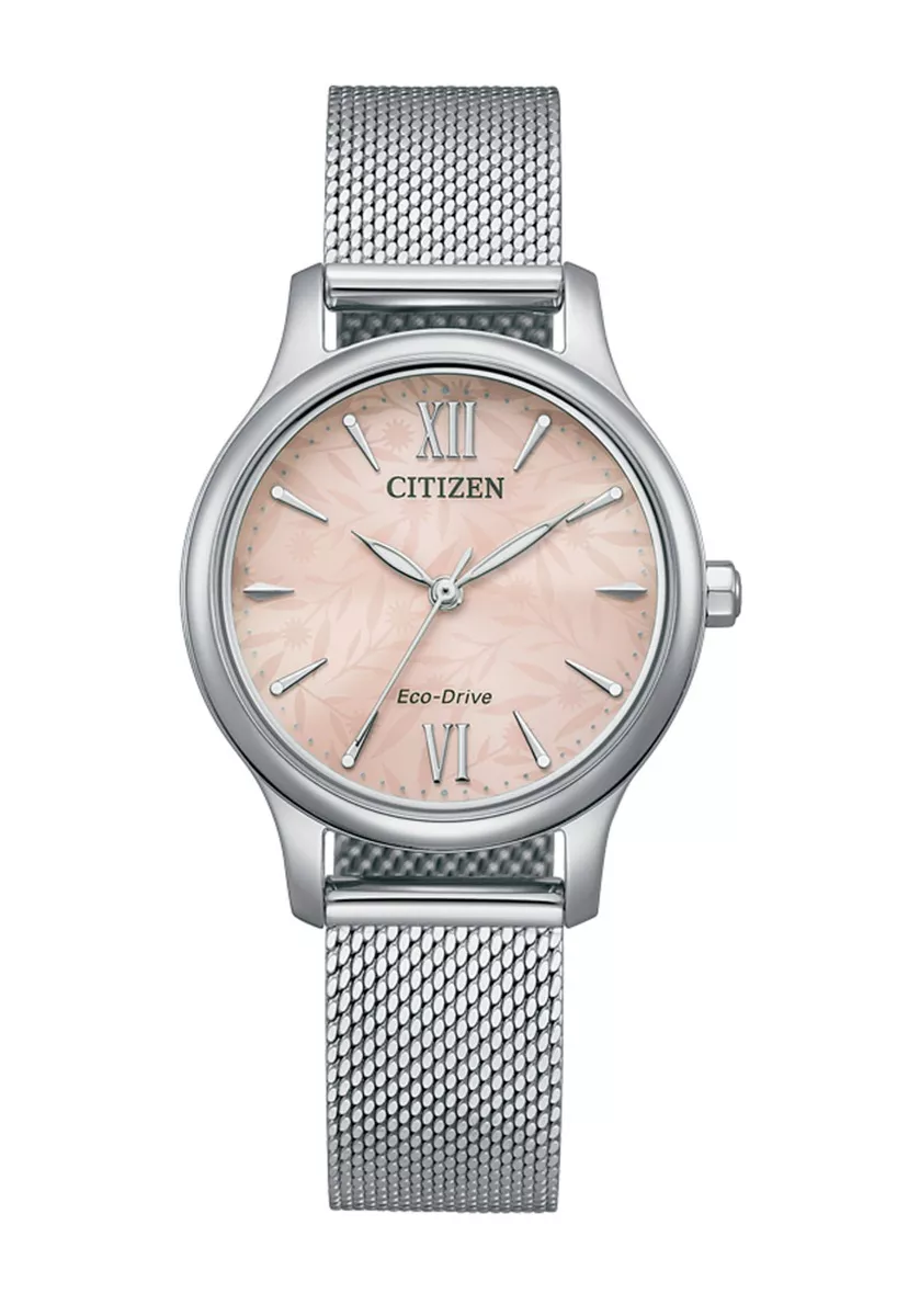 50 Frases para grabar en joyas esta Navidad 2025: ideas poderosas para personalizar tus recuerdos Reloj Citizen acero mujer. Eco Drive EM0899-81X