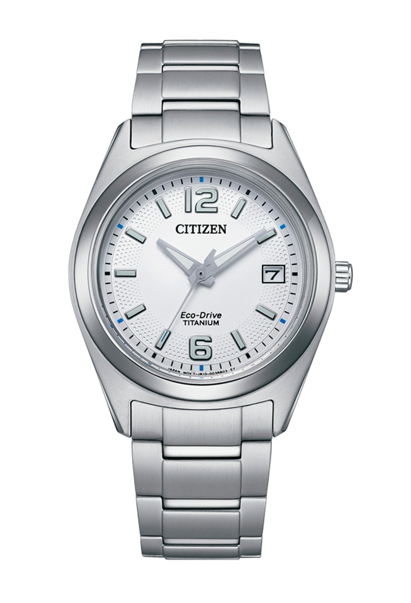 Reloj Citizen Eco Drive para mujer con caja y correa de titanio endurecido FE6151-82A