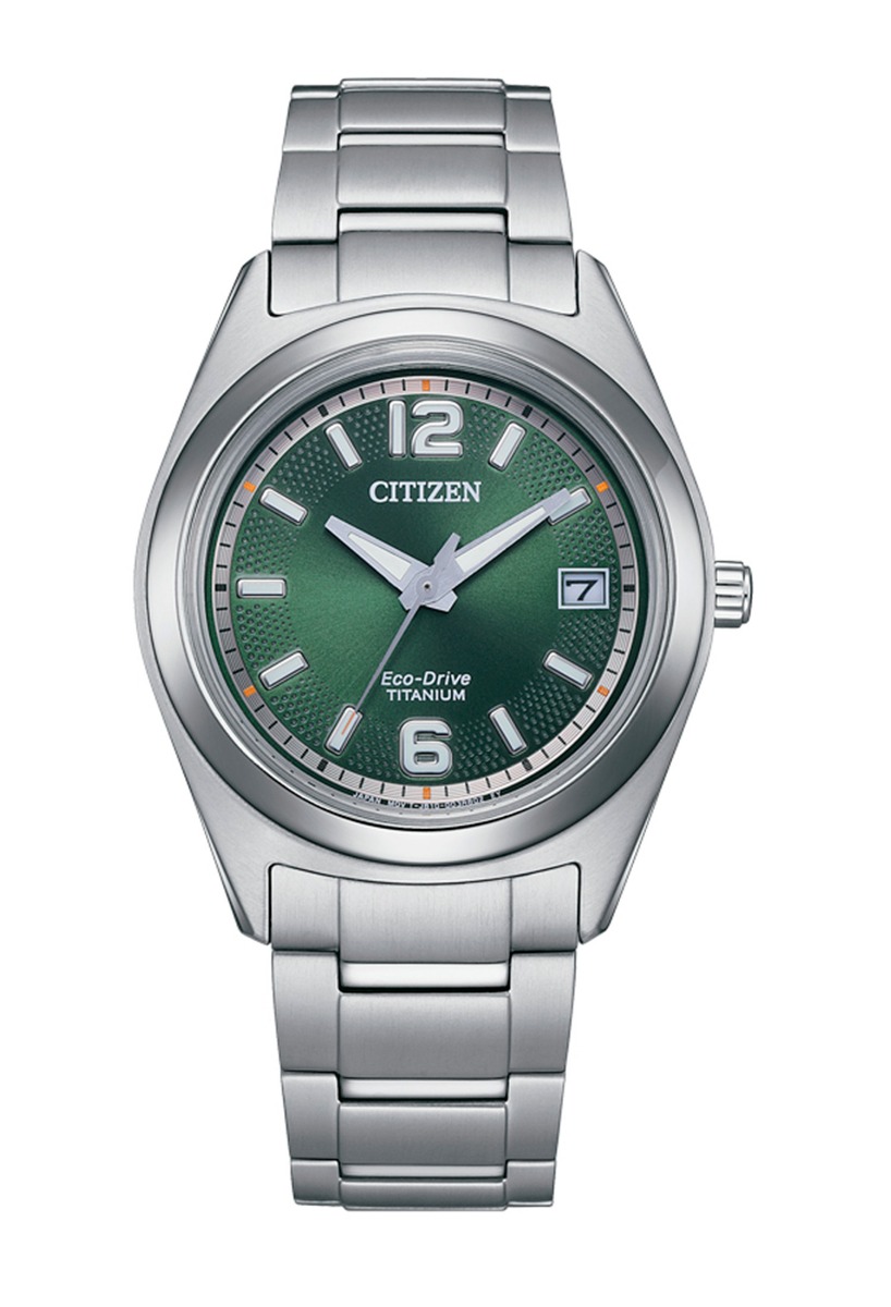 Reloj Citizen Eco Drive para mujer con caja y correa de titanio endurecido FE6151-82X