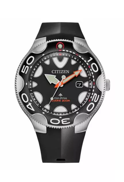 Reloj Citizen Diver´s profesional caja de acero correa caucho BN0230-04E