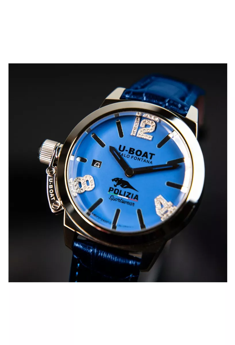 Reloj para mujer U-Boat Classico Lady. Polizia Di Stato acero y piel P-9494 Reloj para mujer U-Boat Classico Lady, Polizia Di Stato acero y piel P-9494 detalle