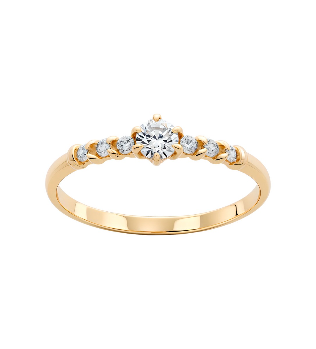 anillo oro amarillo 18 ktes con brillantes fotografia principal para web el rubi