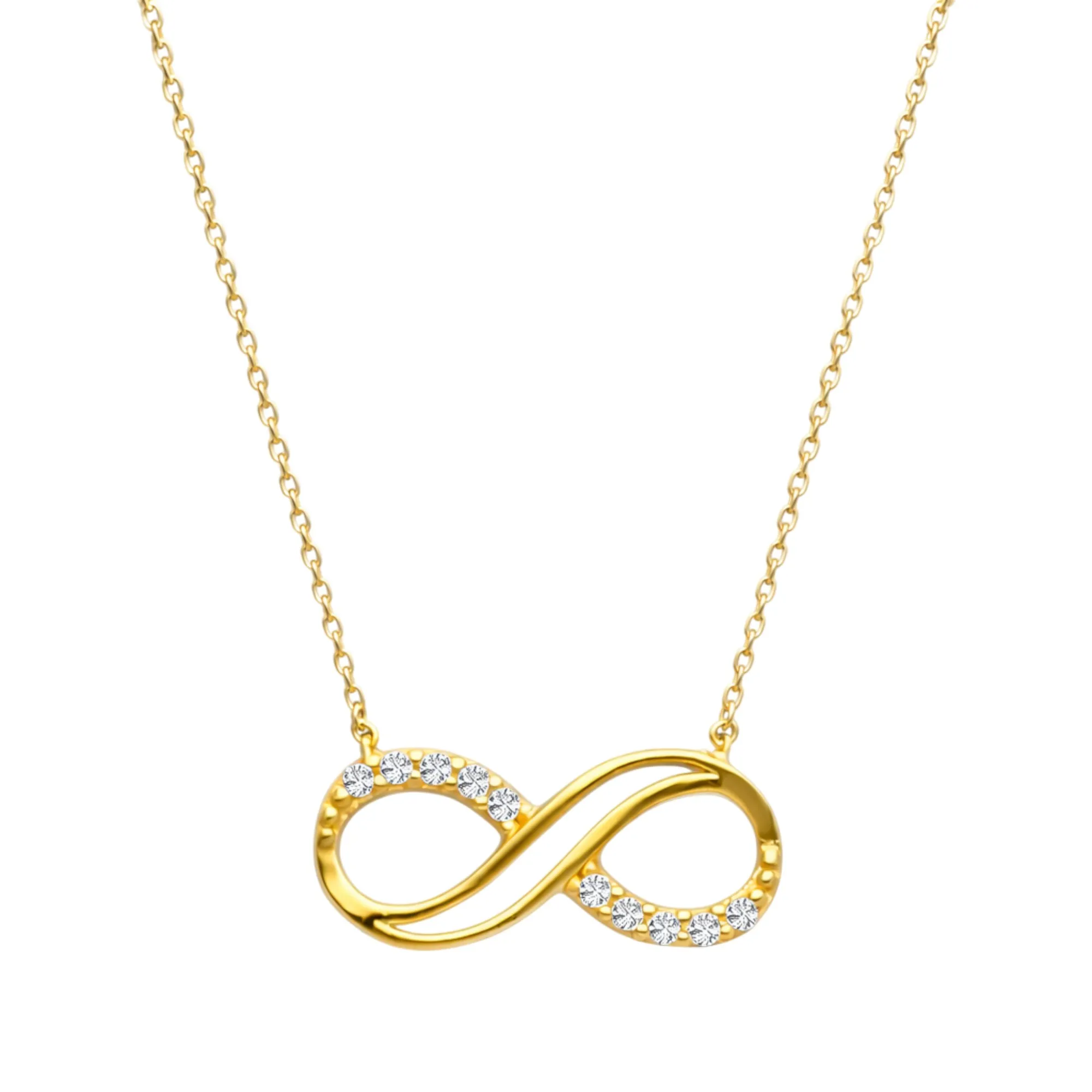 gargantilla de oro 18k con circones 243_475-01289