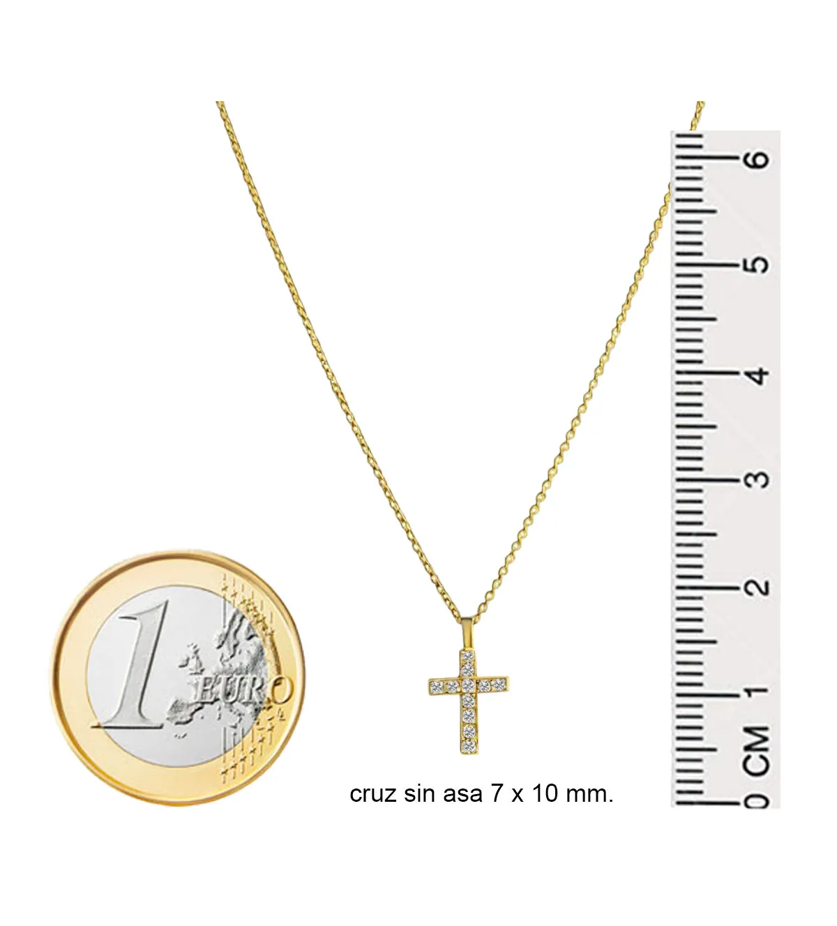 Gargantilla de oro 18k cruz con 11 brillantes 150_A-339 gargantilla-de-oro-cruz-con-diamantes-150_A-339 RRSS medidas