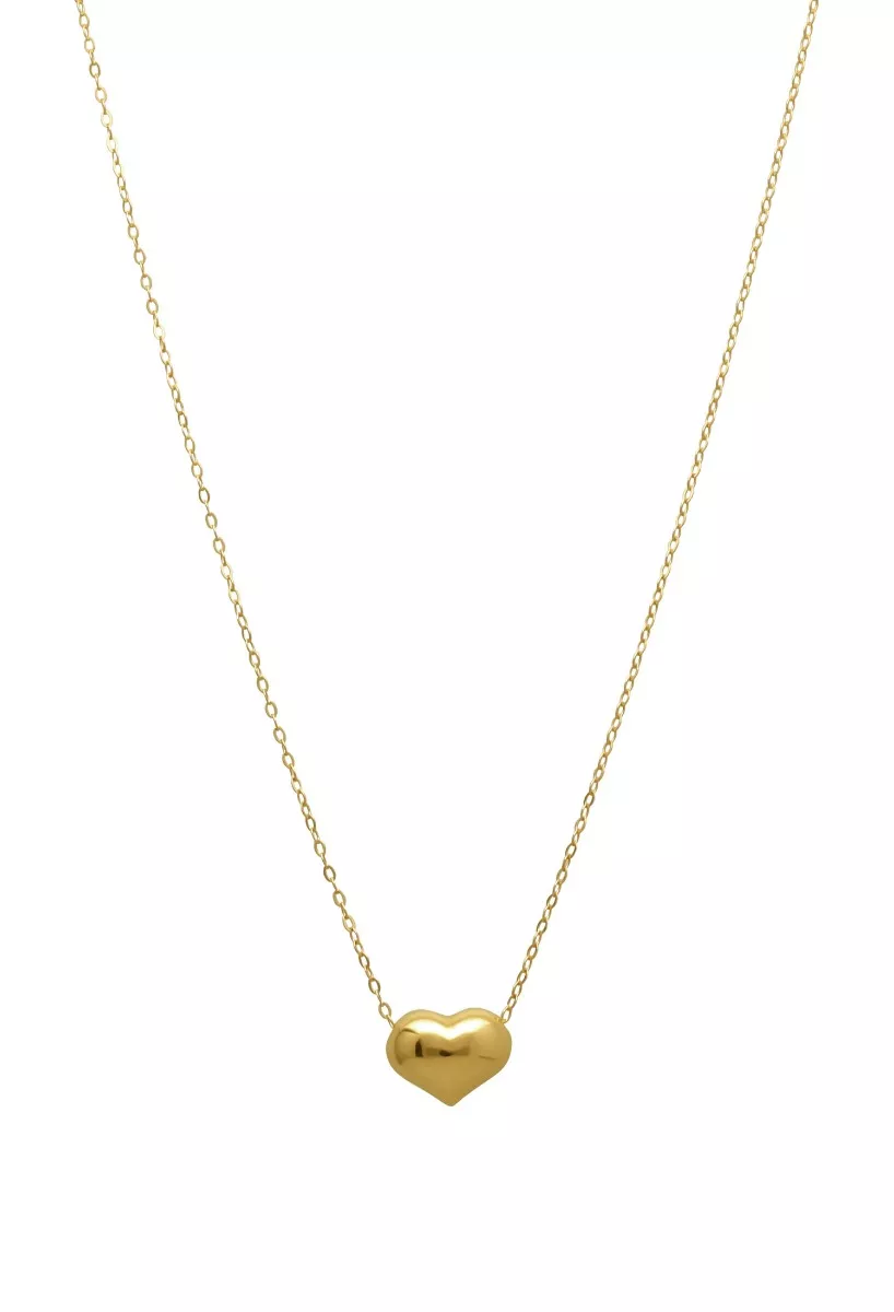 gargantilla de oro 18 ktes motivo corazon 3D foto principal para parrilla web el rubi joyeros