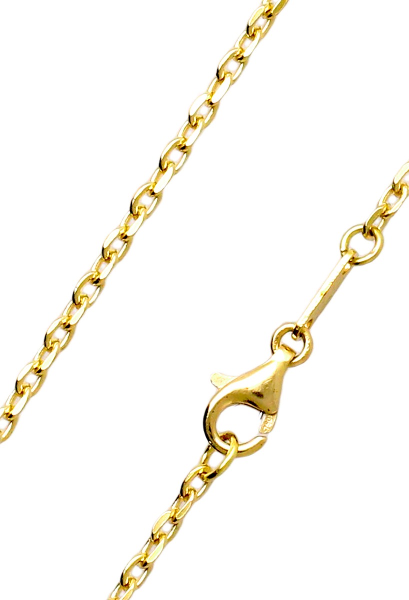cadena de oro de 60 cm. eslabones forzados vista para web detalle cierre