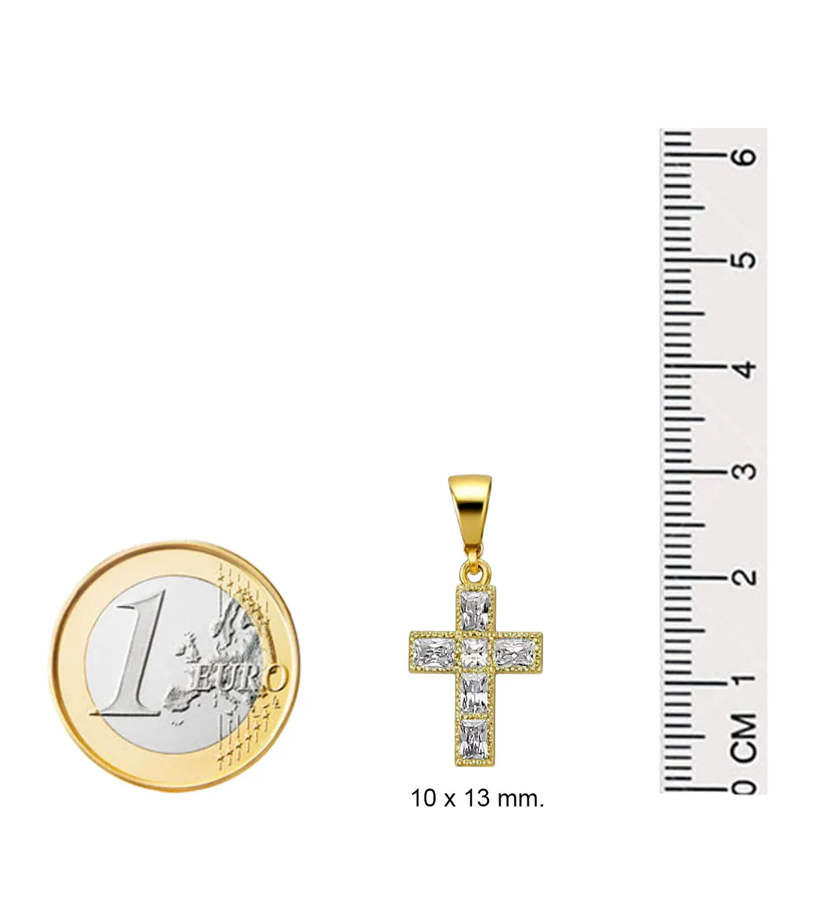 Cruz de oro 18k con circones cuadrados 243_636-00677 cruz-de-oro-y-circon-243_636-00677 medidas