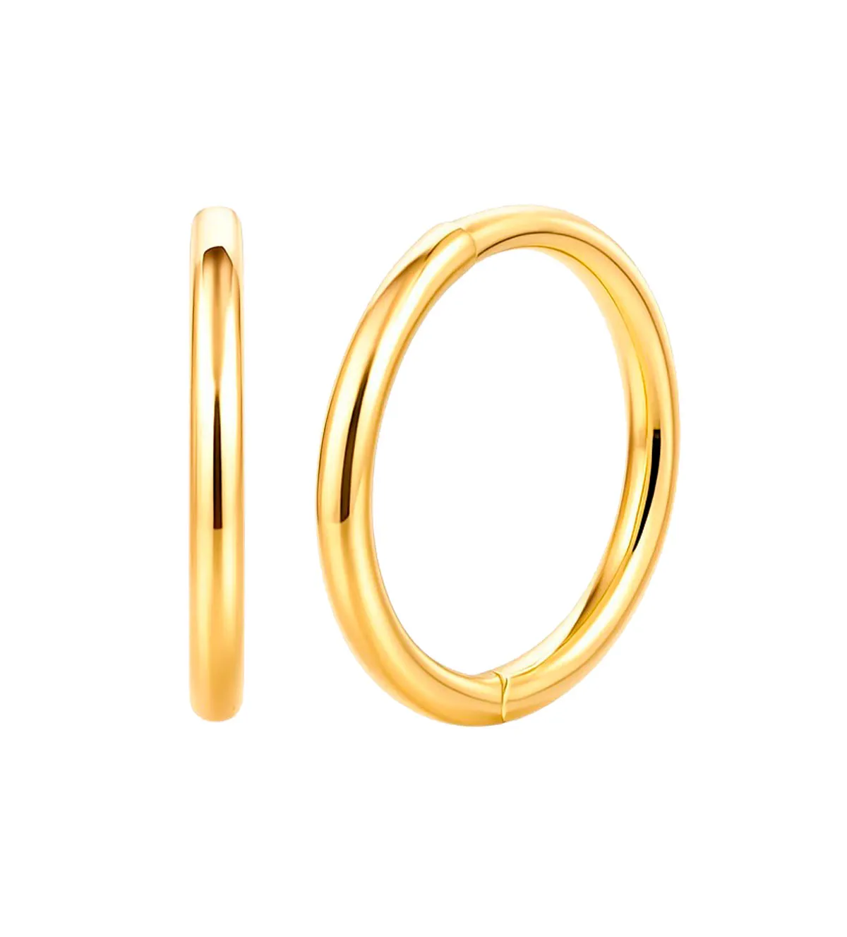 Pendientes de oro 18K 243_636-1001 pendientes-de-oro-aros-chanella-redonda-243_636-1001 toma principal