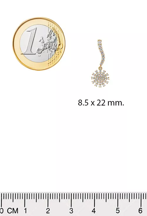 Pendientes oro 18k con circonitas PT60635-A Pendientes oro 18k con circonitas 009_PT60635-A medidas