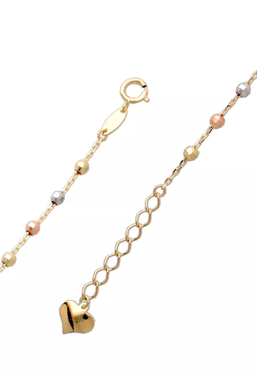Pulsera de oro 18 ktes tricolor 289_01531216PU pulsera oro tricolor 18 ktes foto detalle cierre