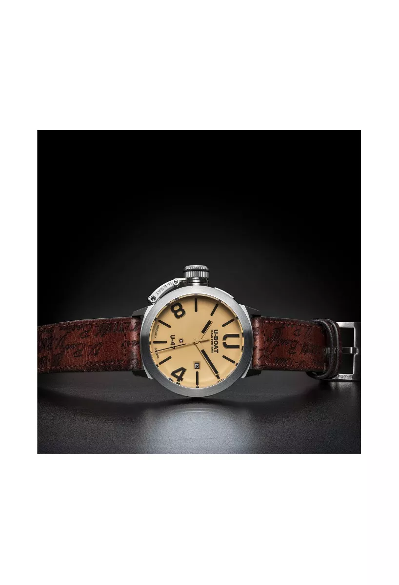 Reloj U-Boat Classico U-47 AS2 caja acero correa piel 8106 Reloj U-Boat Classico U-47 AS2 caja acero correa piel 8106 2