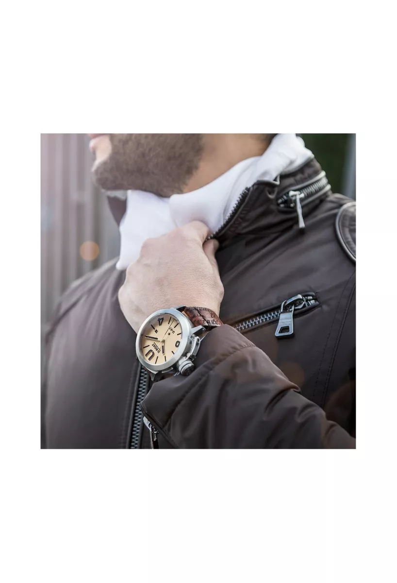 Reloj U-Boat Classico U-47 AS2 caja acero correa piel 8106 Reloj U-Boat Classico U-47 AS2 caja acero correa piel 8106 3