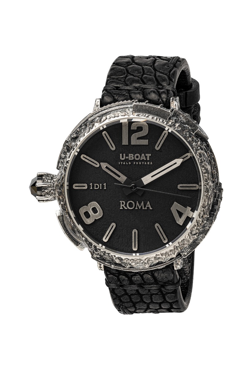 Reloj U-Boat Roma 925 Diamond plata ley y diamante RM925QR