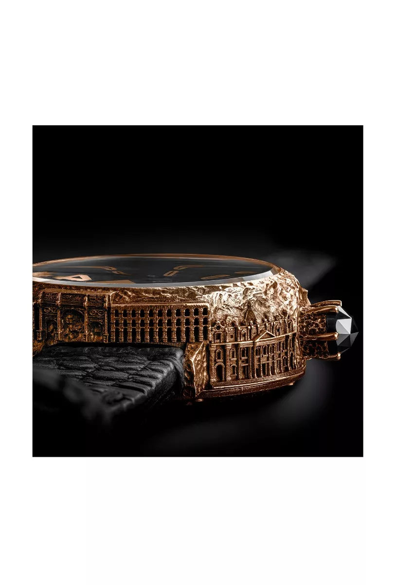 Reloj U-Boat Roma bronce y diamante negro RMBZQR Reloj U-Boat Roma bronce y diamante negro 3