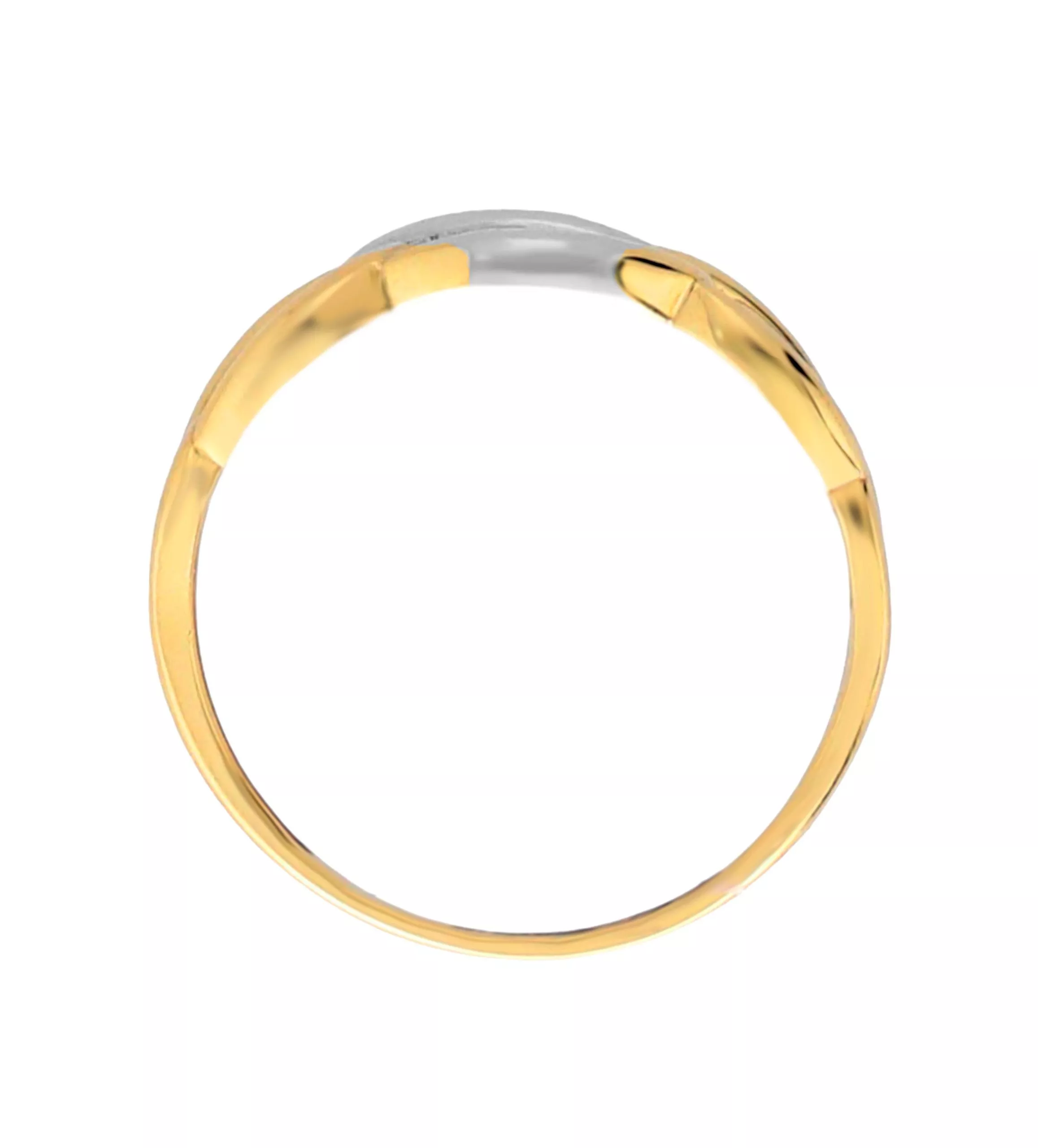 Anillo oro bicolor 18 ktes 3 eslabones 243_139-02755-1 Anillo oro bicolor 18 ktes 3 eslabones 243_139-02755-1 - Imagen 5