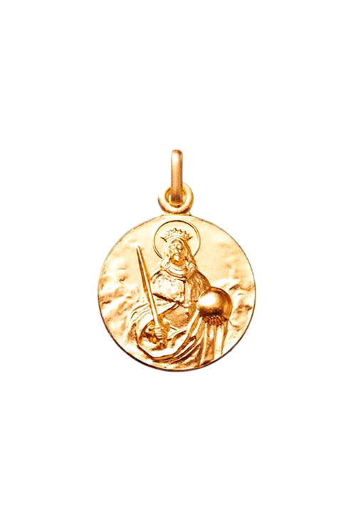 Medalla de plata chapada en oro de San Fernando 045_AG0140554D-20
