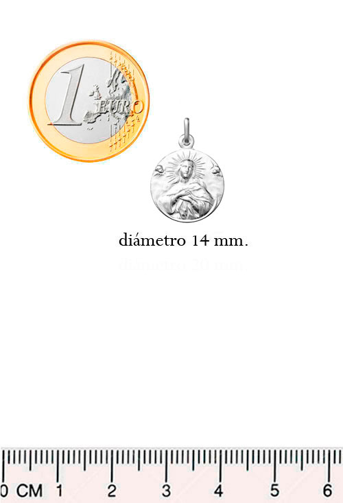 Medalla de plata de la Inmaculada Concepción 045_AG0140520-14 medidas