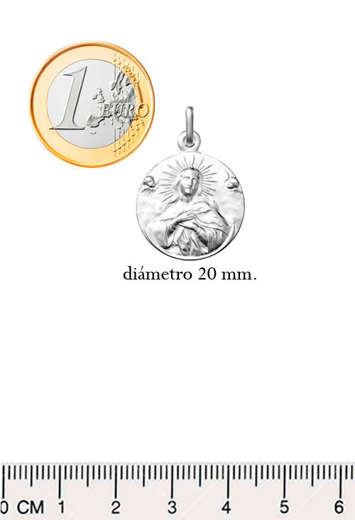 Medalla de plata de la Inmaculada Concepción 045_AG0140520-20 medida