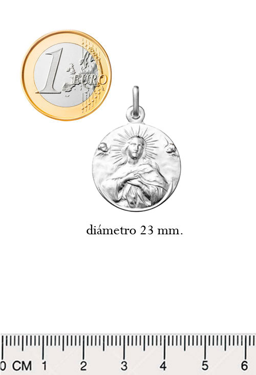 Medalla de plata de la Inmaculada Concepción 045_AG0140520-23 medida