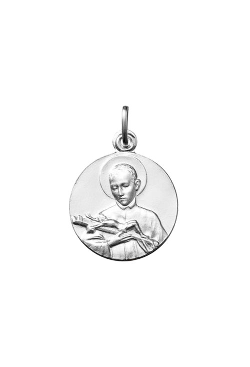 Medalla de plata de ley de San Luis Gonzaga 045_AG0140550