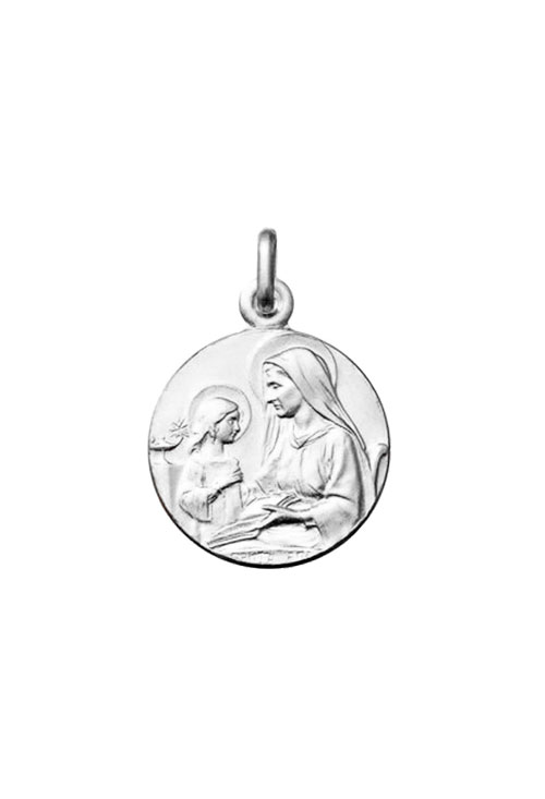 Medalla de plata chapada en oro de Nuestra Señora de las Angustias 045_AG0140530