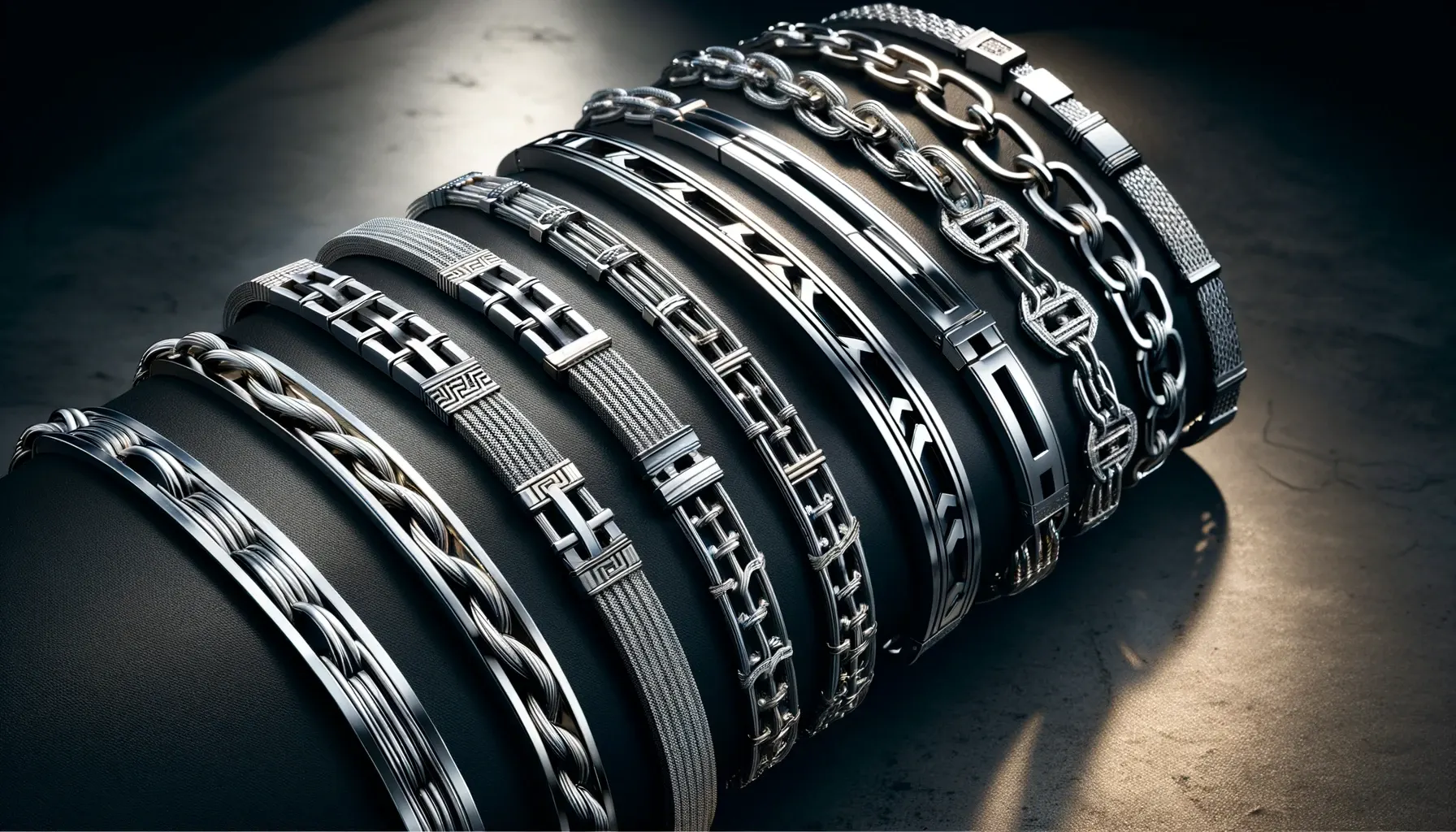 pulseras de oro blanco para hombre 2023 1 1